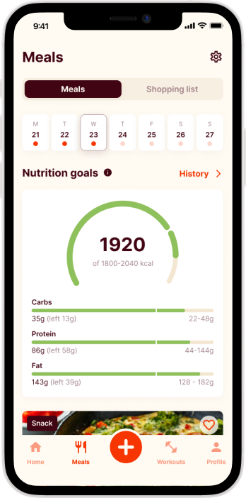 Diet App Mobile