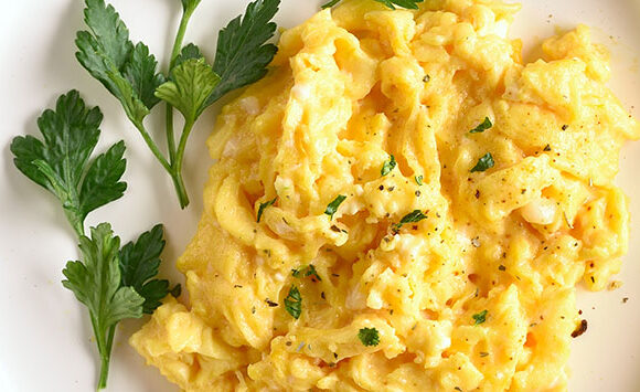 scrambled egg for keto breakfast bowl ideas