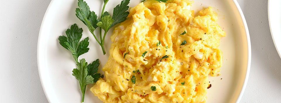 scrambled egg for keto breakfast bowl ideas