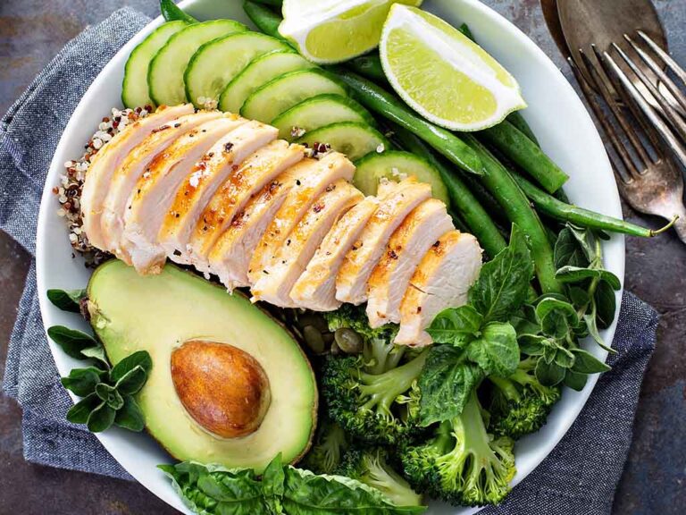 Grilled Chicken Veggie Bowl Recipe KetoCycle