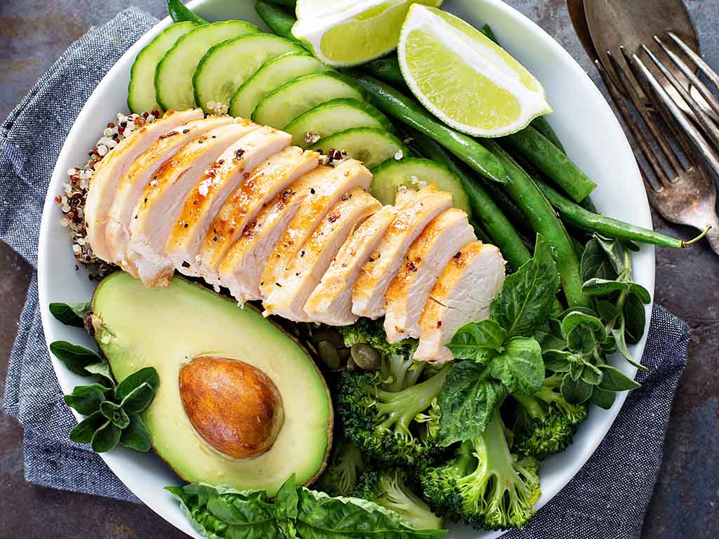 Grilled Chicken Veggie Bowl Recipe KetoCycle