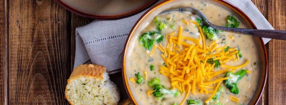 Broccoli Cheese Soup.