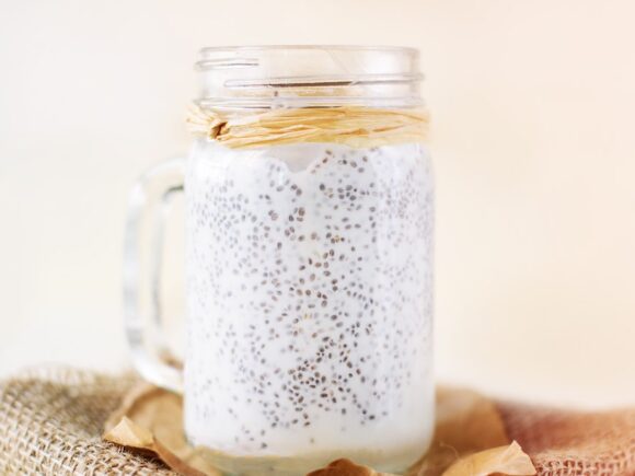 Low-Carb Chia Pudding.