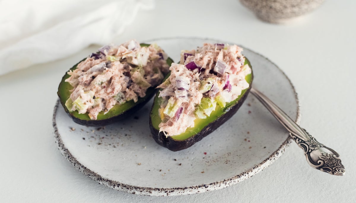 TunaStuffed Avocado Keto Recipe